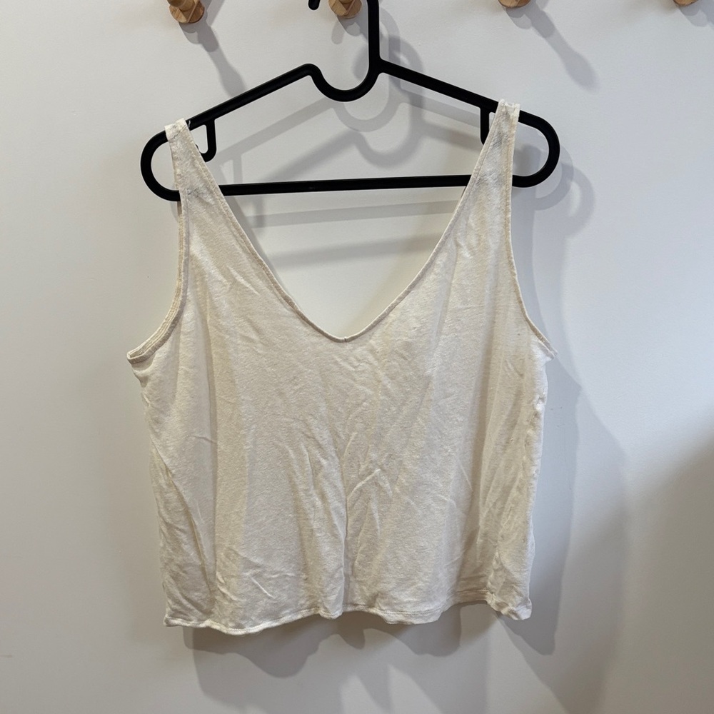 H&M womens linen cami M